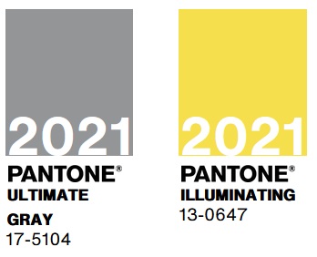 Pantone couleurs 2021