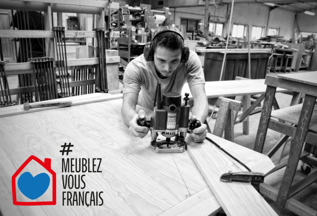 Meublez-vous français avec Seb de l'atelier d'ébénistes Meubles LOIZEAU