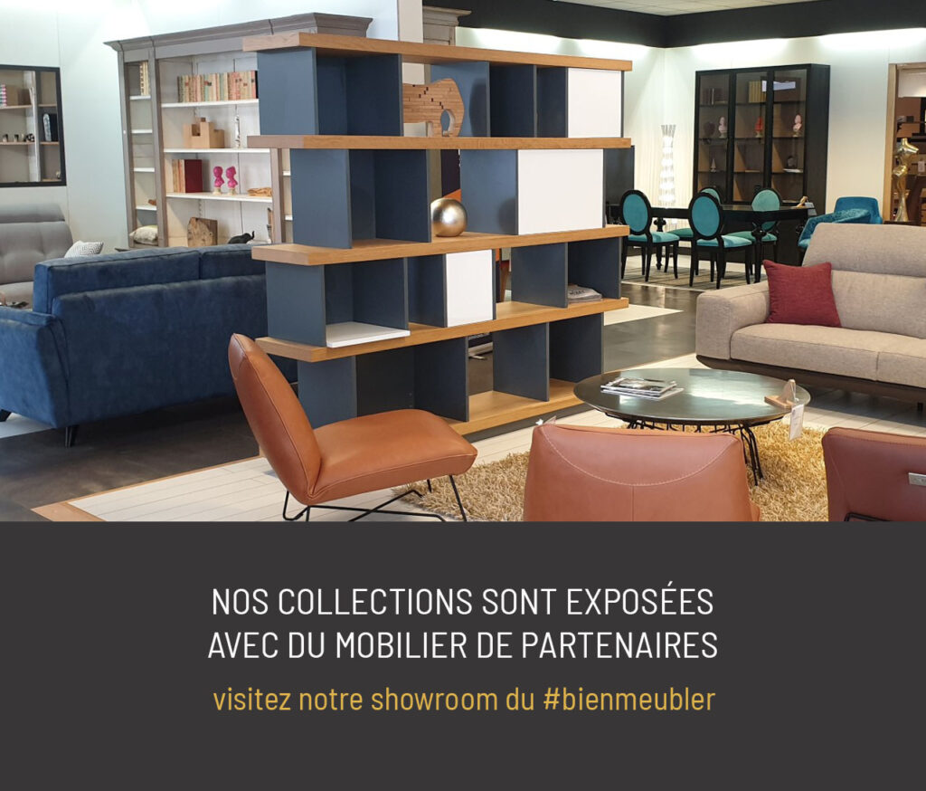 Meubles Loizeau nos collections dans le showroom du bien meubler à La Romagne